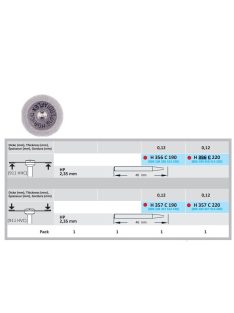 Horico H 356 C 220 0,12 1 old., alul gyémántozott