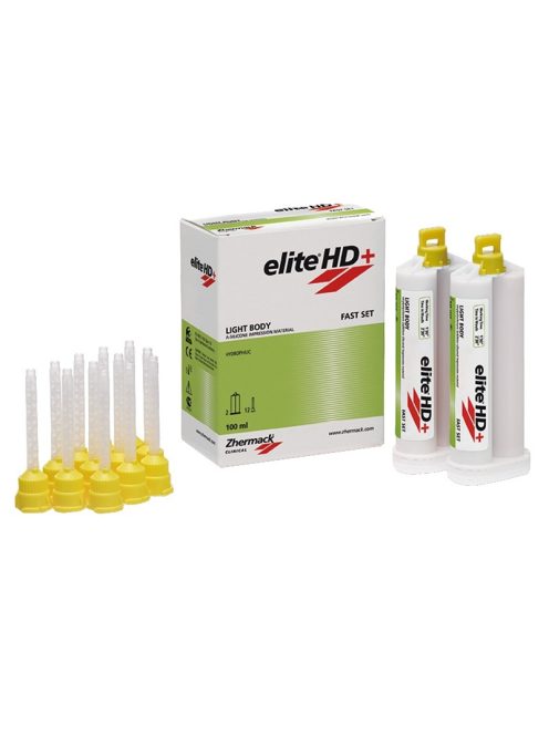 Elite HD+light body fast setting C203040,2x50ml,Addiciós szilikon