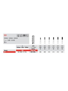 Edenta C21.104.014 HP fisszura carbid