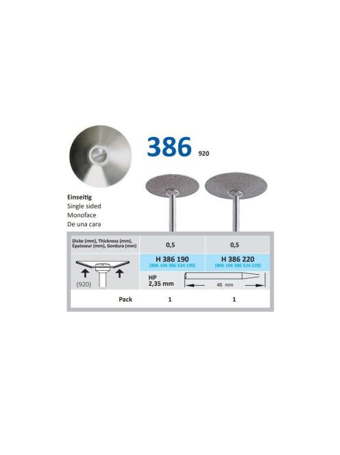 Horico H 386 190 Concavodisk