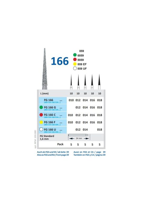 Horico Fg 166 018 tű