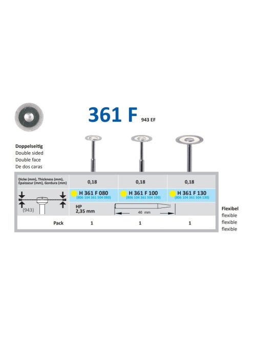 Horico H 361 F 080 0,18