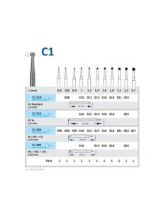 Horico C1 314 016 Fg carbid gömb