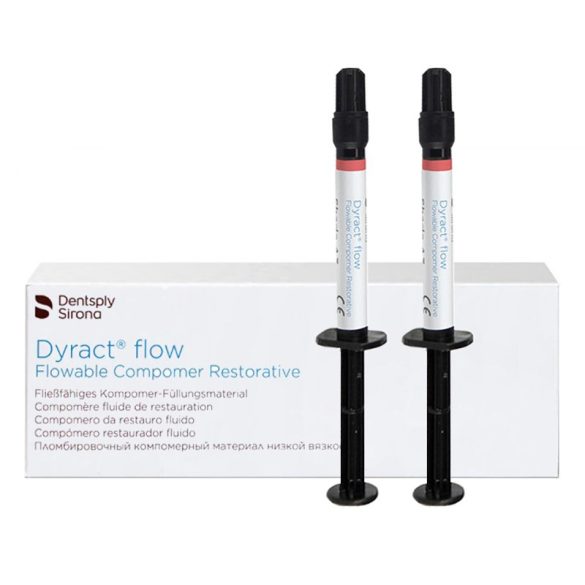 Dyract Flow Refill A2 606.04.402 2xsyringes 1ml=1.8g+25xapllicator needles