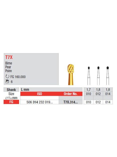 Amalgam Remover T7XL.314.012 Edenta