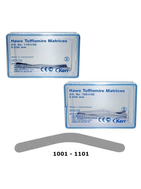 Hawe 1101/30 Tofflemire Matrica 30db 0,038mm