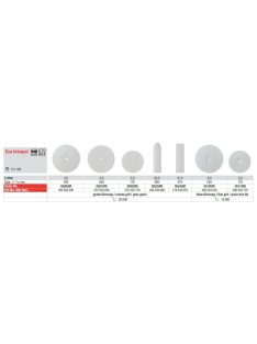 Exa-Intrapol 0510 fehér lencse fine,müa./gipsz