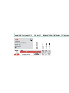 Edenta C23R.204.016 RA carbid