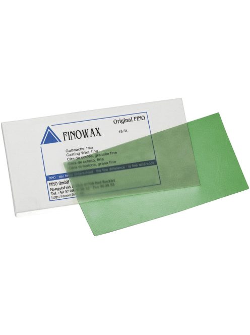 Finowax 30911 0,4mm finom recés zöld,15db