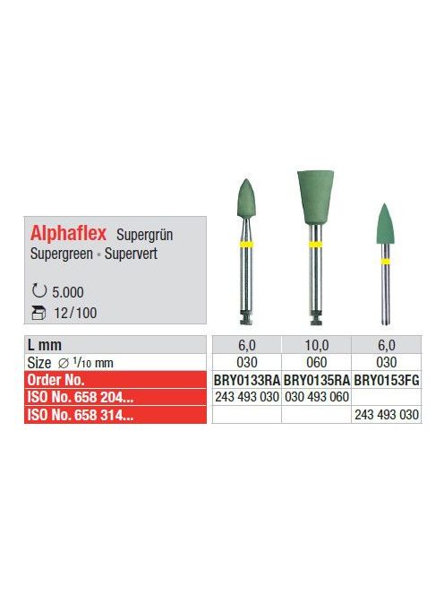 Alphaflex BRY0133 RA 1 DB Super-Green