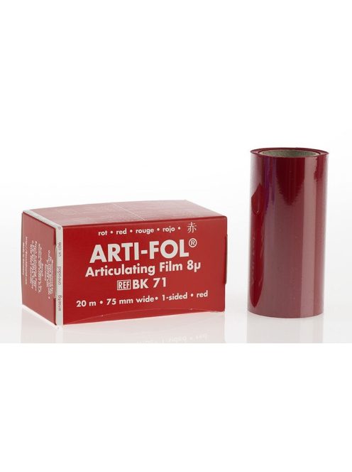 BK 71 art.fólia 8mic 1o.piros 75mmx20m szalag,Arti-Fol,Lab.
