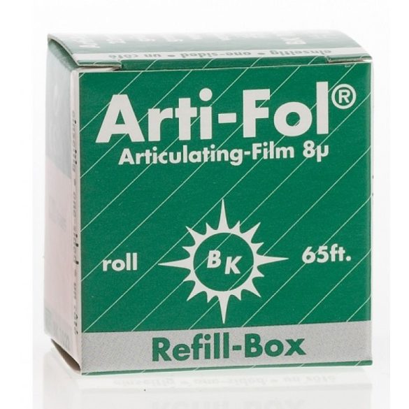 BK  1022 art.fólia ut.8mic 1o. zöld,22mmx20m szalag,ARTI-FOL