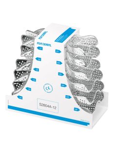   ASA S2804A-12 lenyomatkanál szet 12db,Perma Lock Anatomic,MAXI,perforált,retenc.ino