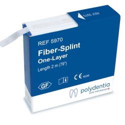   Fiber Splint sínező készlet PO 5970,Polydentia,4mm wide,2m long,5 clip-splint,