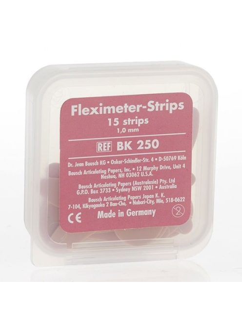 BK 250 Fleximeter-Strips 1,0mm 15db,pink,hézagmérő