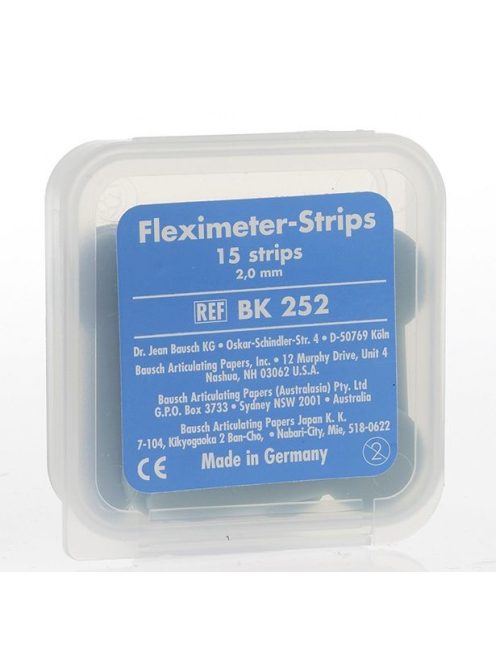 BK 252 Fleximeter-Strips 2,0mm 15db,kék,hézagmérő