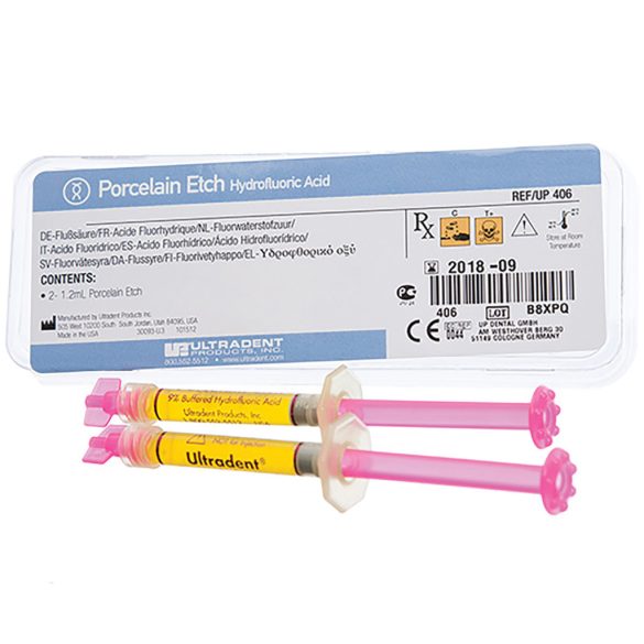 ADC Porcelain  etch gél 1,2ml ut UP-406/2 9,5% hidrofluorsav