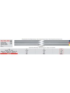   Edenta CDS3 pol.csík gyémánt 10db,15mic.,0,08mmx3,75mmx147mm,sárga