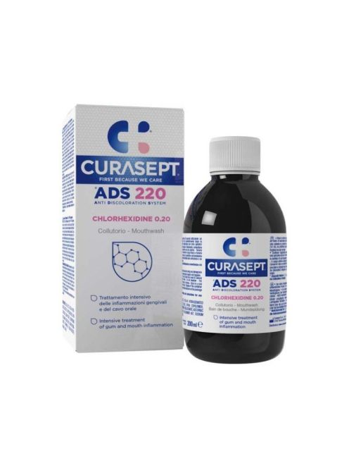 Curasept ADS 220 szájöblítő 200ml,0,2% 80140