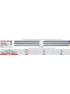   Edenta DS3 pol.csík gyémánt 10db,45mic.,0,13mmx3,75mmx147mm,kék