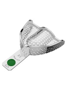   ASA 2804-U5 lenyomatkanál 5-ös L felső,perf.inox,széli zárással,Codicolor