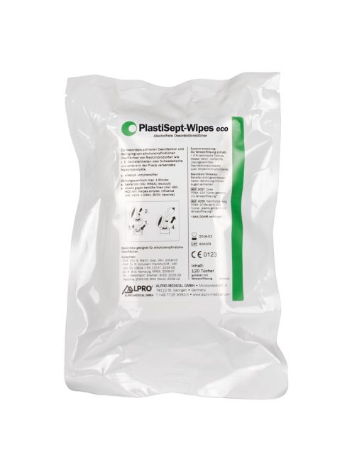 PlastiSept Wipes Eco Jumbo utánt alkohol mentes,kezelőegységek felületére 620017473