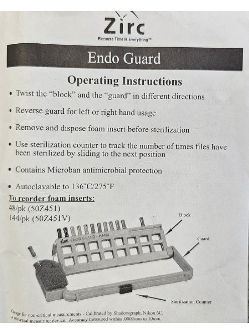 Endo-Organizer Engine zöld 298645,Zirc 50Z452D