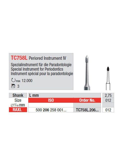 TC758L.206.012 Perio Instr.IV