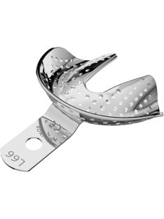   ASA 2806-L66 lenyomatkanál L anat.,alsó,perf.inox,széli zárással