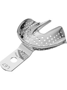   ASA 2806-L67 lenyomatkanál NL anat.,alsó,perf.inox,széli zárással