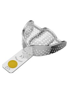   ASA 2804-U2 lenyomatkanál 2-es XS felső,perf.inox,széli zárással,Codicolor