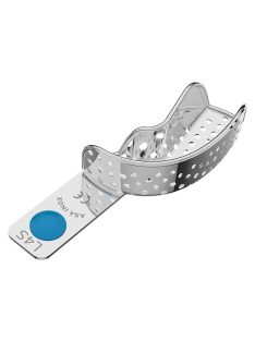   ASA 2804-L4S félkanál 4-es,bal M alsó,perf.inox,széli zárással,Codicolor