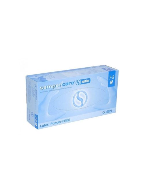 Sempercare kesztyű púderm. M 100db,Latex,Protect Cleanic,Edition
