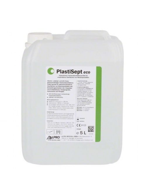 PlastiSept 5l Eco /620014207/ alkohol mentes,kezelőegységek,műszerek,felületek