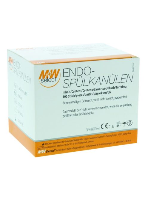 Endo öblitö kanül 0,3mmx23mm 059 506,sárga,100db-os