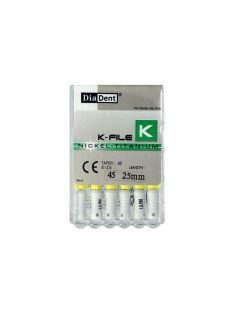 NiTi K-Files Diadent 045 25mm 6db,502-209