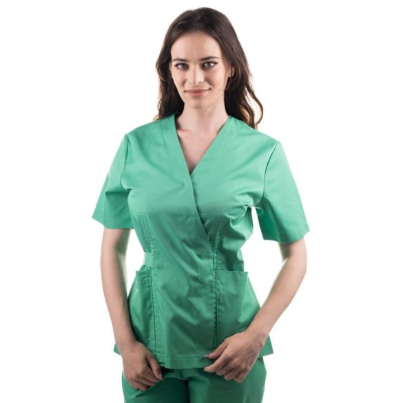 Munkaruha TAG Kimono   M 16 zöld(Verde Sp.),átkötős