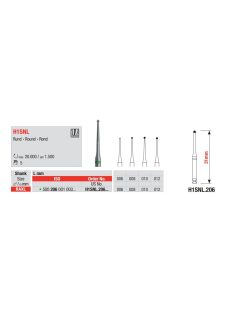 Edenta H1SNL.206.006 Endobur 500 206 001 003 006,RAXL