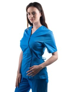   Munkaruha TAG Kimono    S 10 királykék(Albastru Royal),átkötős