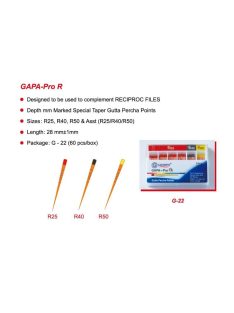   Guttap.Gapa.mm-es,Reciproc R25 60db,28mm,GAPA.GP.REC.25,Pro R Type