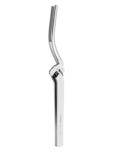 ASA 0671 artikulációs csipesz 15cm,hajlított