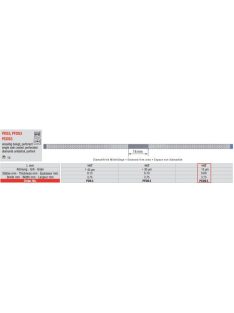   Edenta PCDS3 pol.csík gyém.perf 10db,15mic.,0,08mmx3,75mmx147mm,nem fogazott,sárga