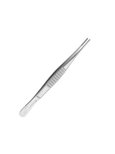 Medesy 1007/R csipesz De Bakey 150mm egyenes,fogazott 1,5mm