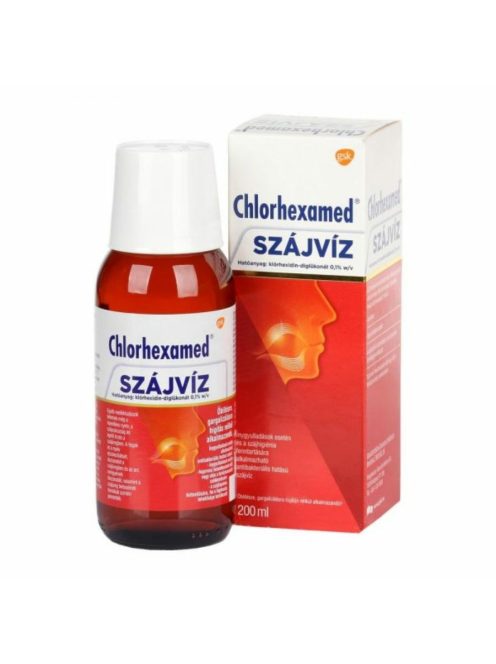 Chlorhexamed szájfertőtlenítő 200ml,0,1% chlorhexamed 80147
