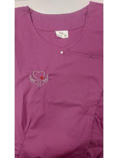   Munkaruha TAG asszim.      XS  4 mályva(Mov),kapcsos logóval KIFUTÓ