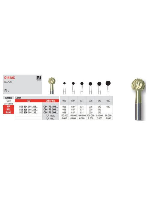 Edenta C 141AC.205.035 Surgical RAL cutter