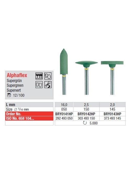 Alphaflex BRY0142 HP 1 DB Super-Green