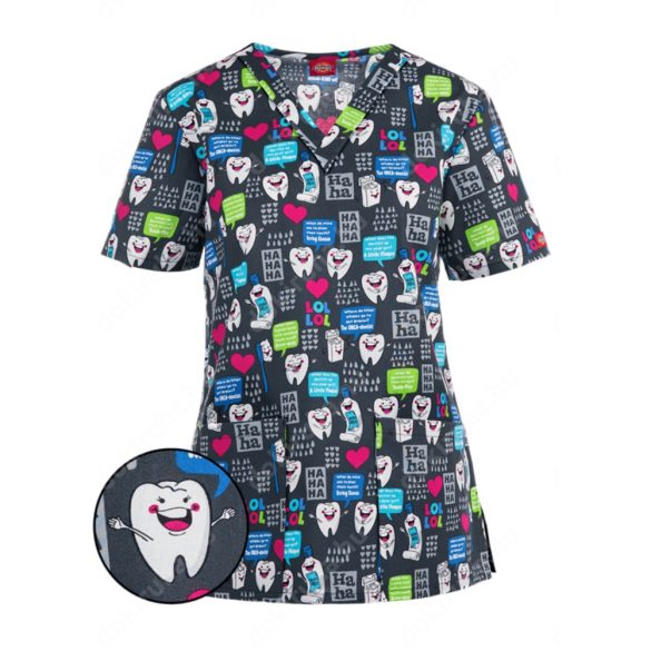 Milland Big Smile női felső   S mintás DK704HALU S
