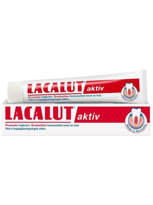 Lacalut Aktív Whitening fogkrém 75ml 80424