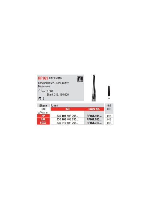 Edenta RF161.205.016 Surgical RAXL cutter